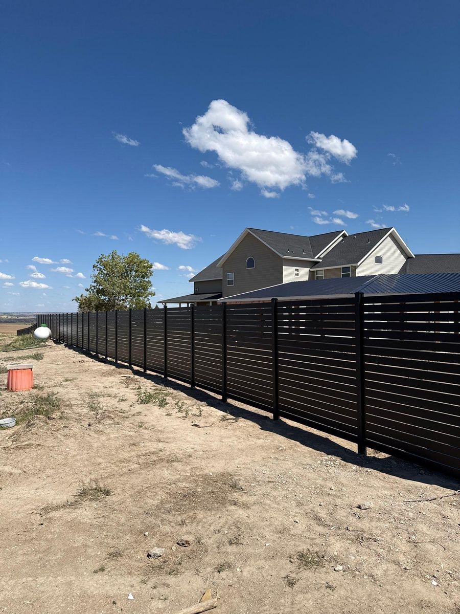 Wood Privacy Fence  for T&H Outdoor Services in Twin Falls, ID