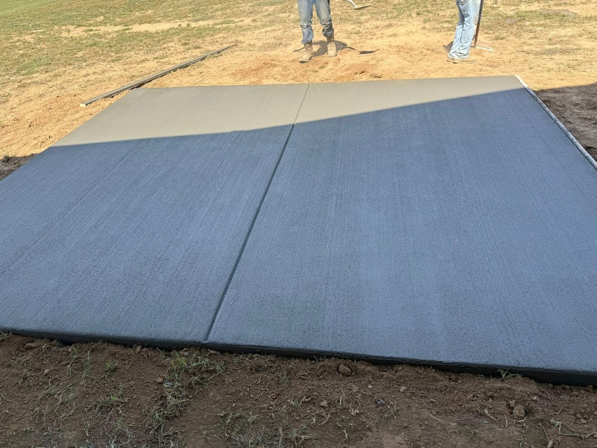 Full Depth Custom Carved Concrete for Whitfield Concrete Construction in Solsberry, IN