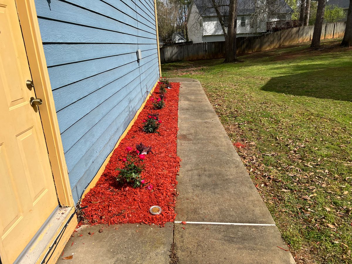 Flower Bed Installation for Prime Lawn LLC in Conyers, GA