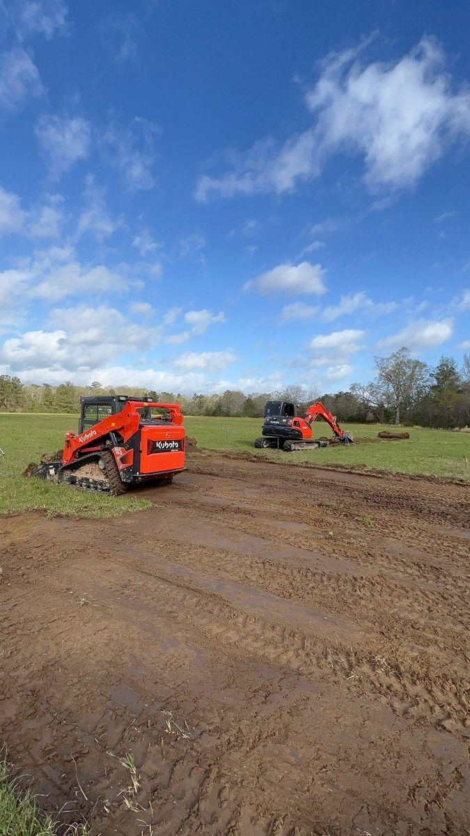 Dirt Work for Gonzales Construction in Picayune, MS