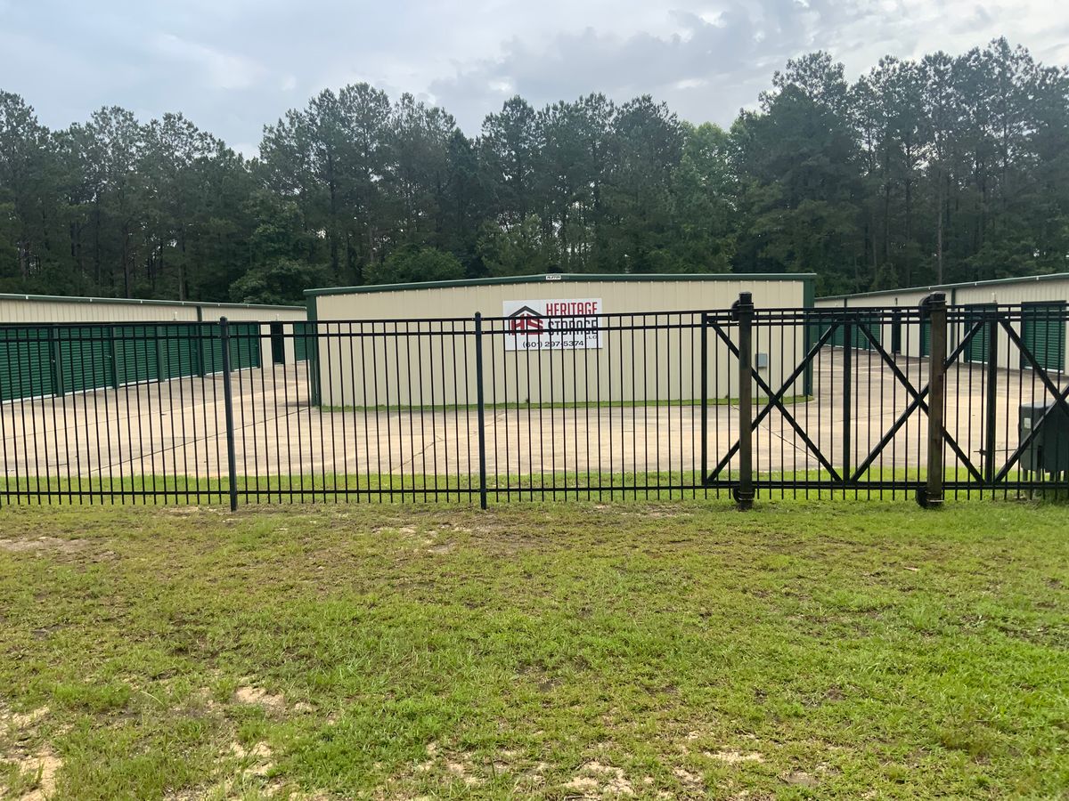 Storage facilities for Broadway & McMullen Construction in Hattiesburg, MS