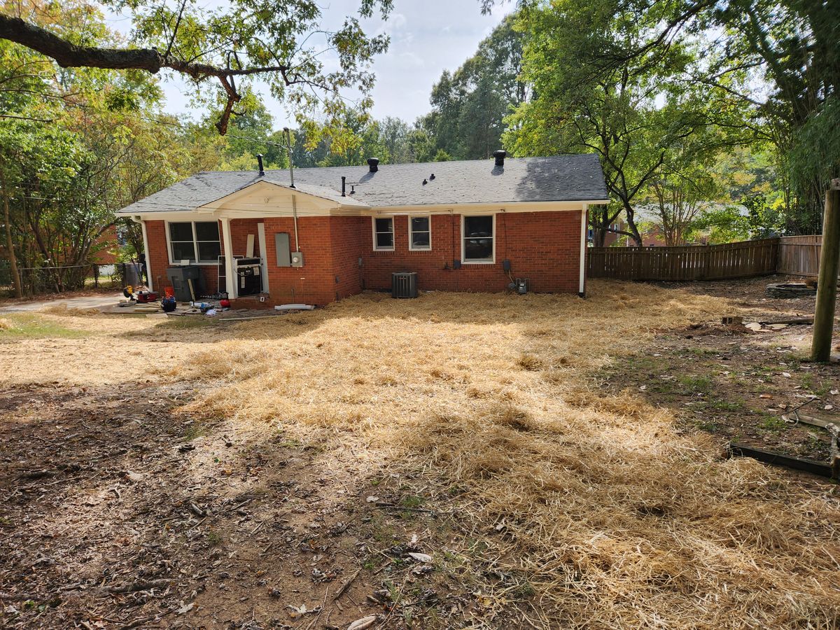 Corrective Grading for Drain My lawn in Charlotte, NC