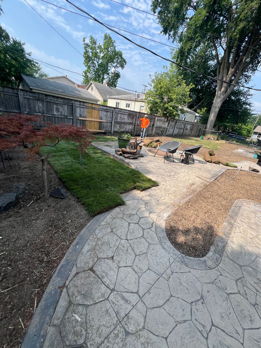 Sod Installation for Alltimate Outdoor Services in Warren, MI