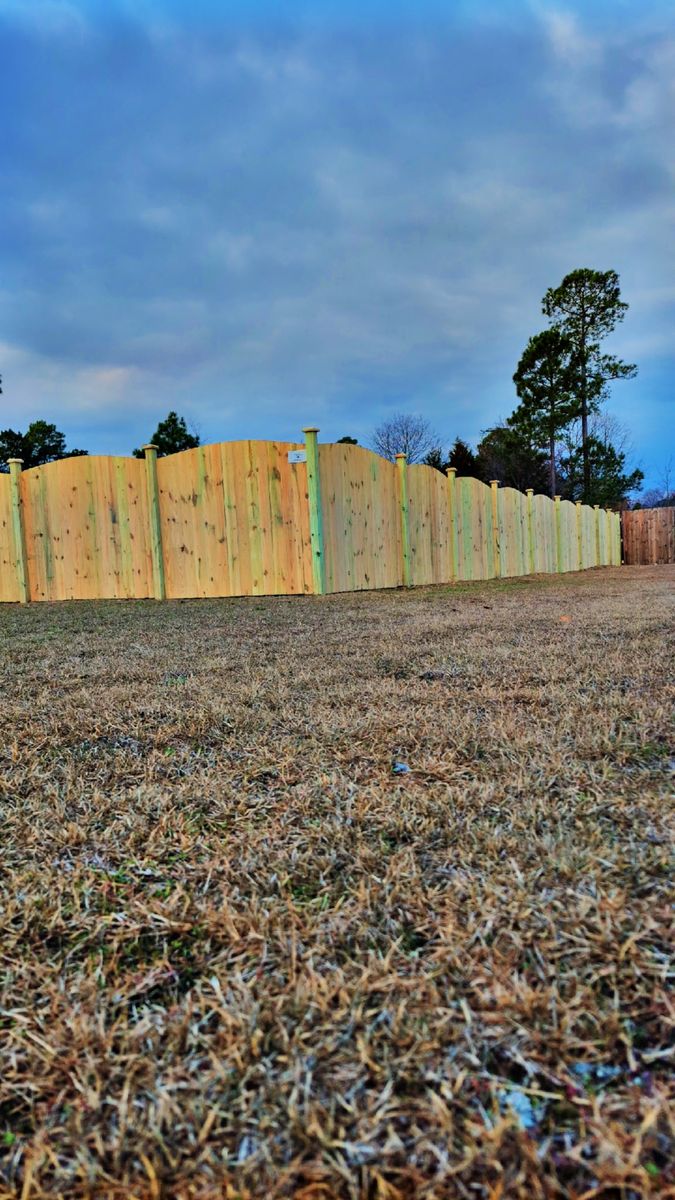 Fence Installation for JB Nealy Fence in Elgin, SC