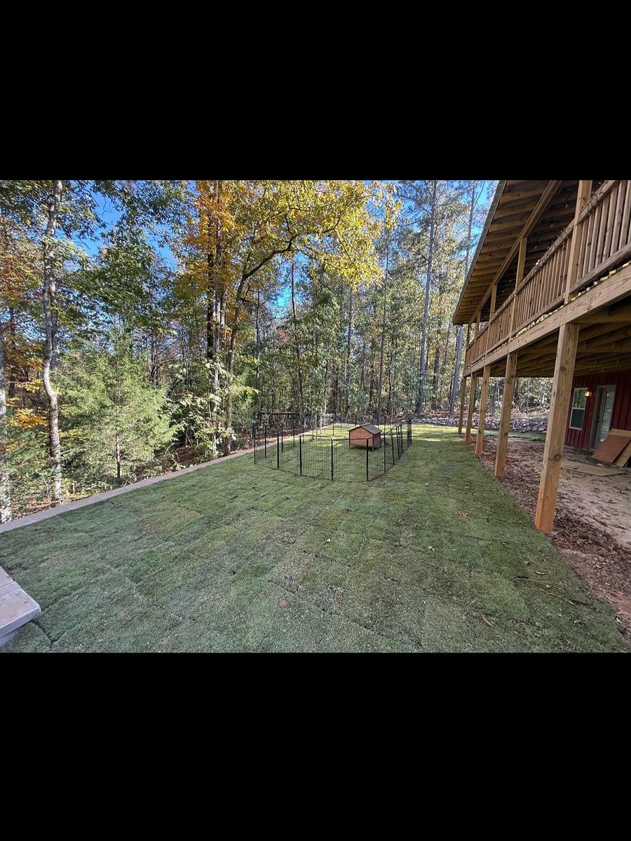 Landscaping Installs for E&T Outdoor Pros in LaGrange, GA