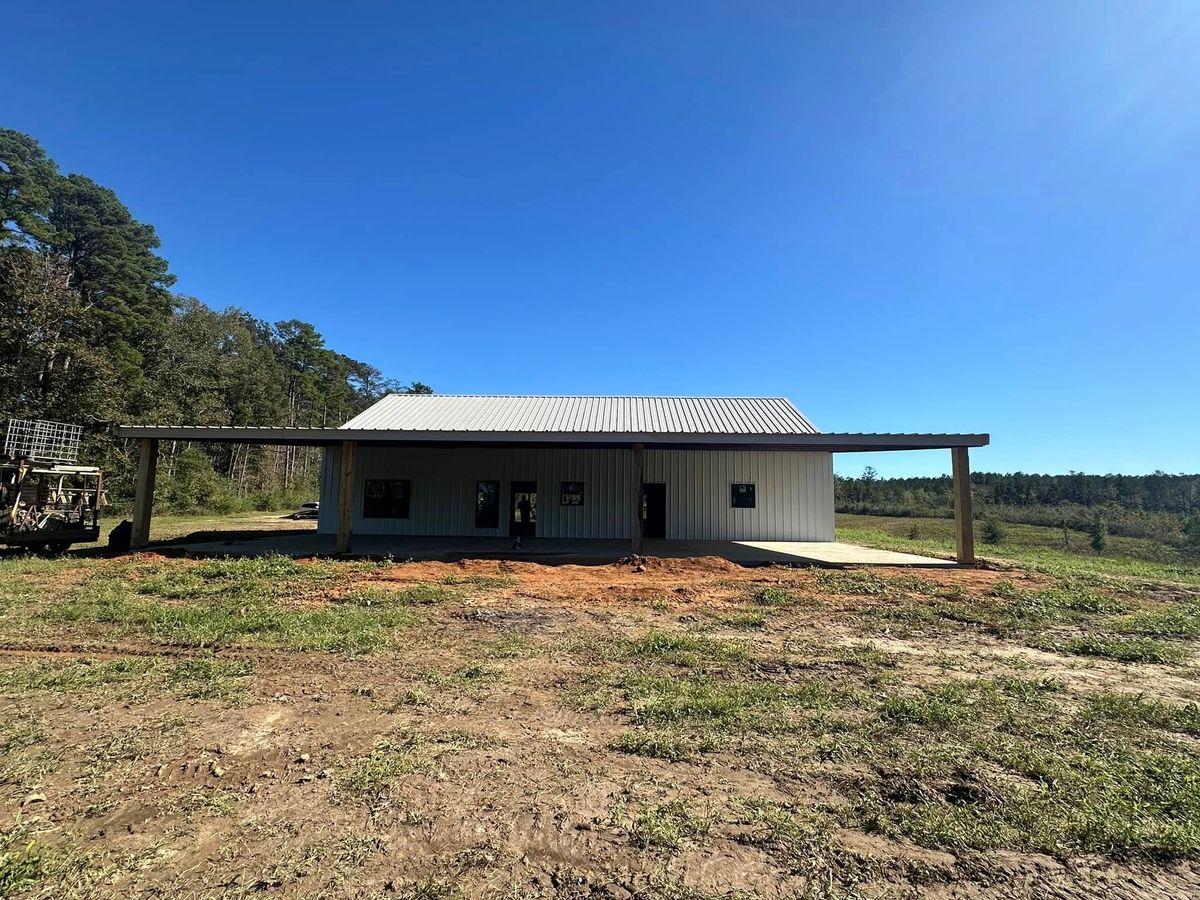 Barndominium Construction for H&M Construction Metal Buildings in Osyka, MS