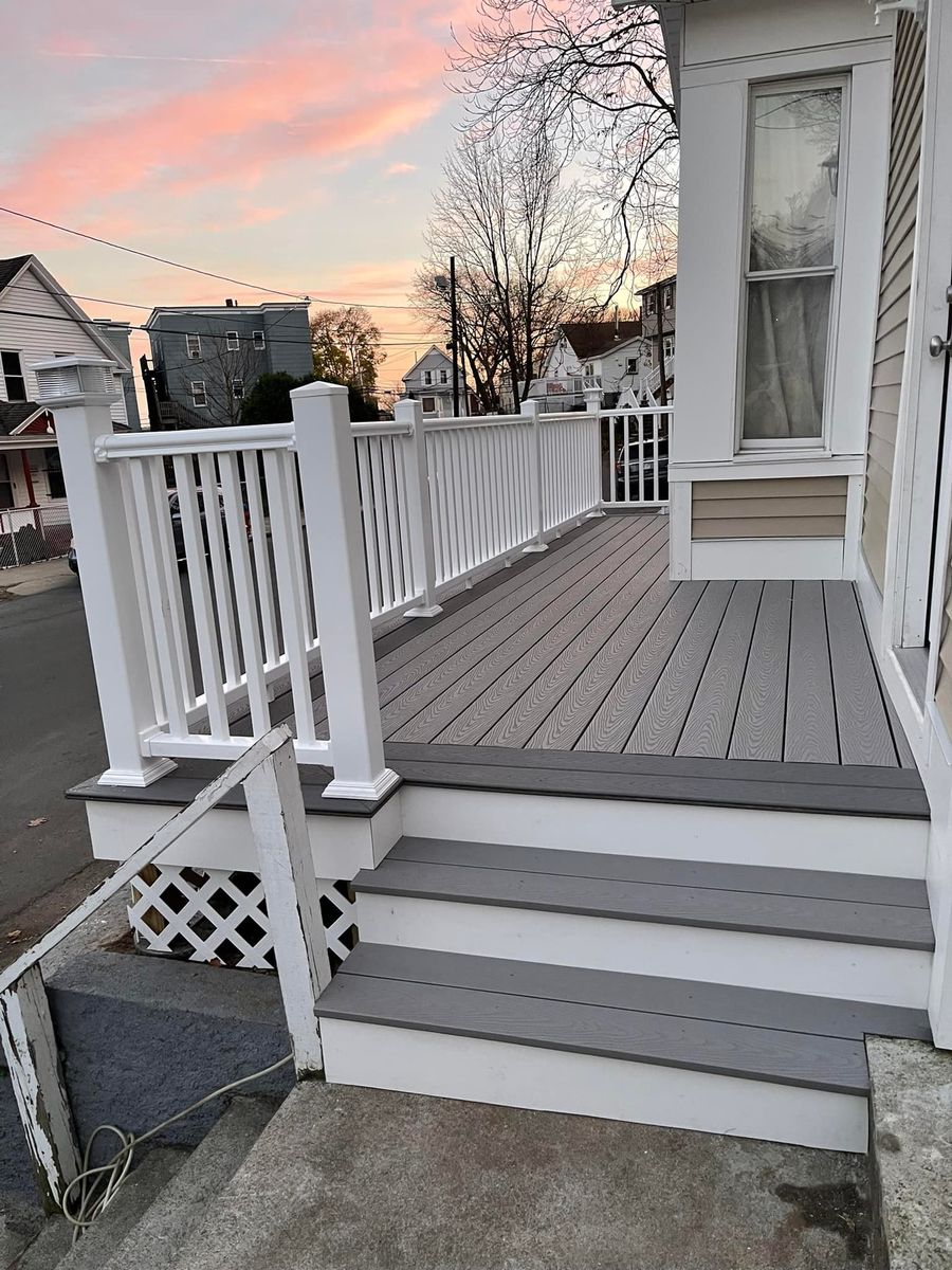 Deck & Patio Installation for Abisai Construction in Lawrence, MA