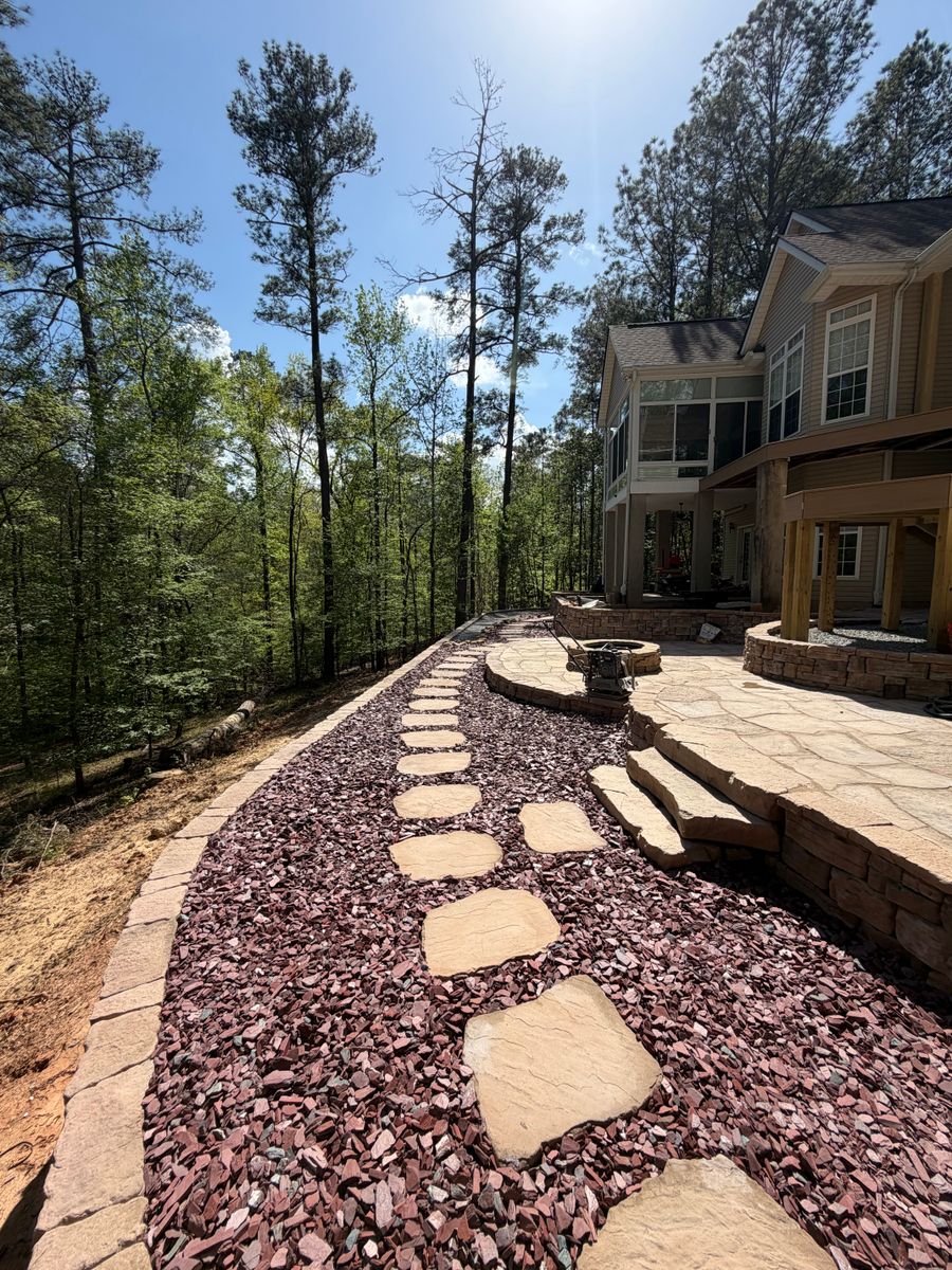 Hardscape Patios for Clarks Hill Property Solutions in McCormick, SC