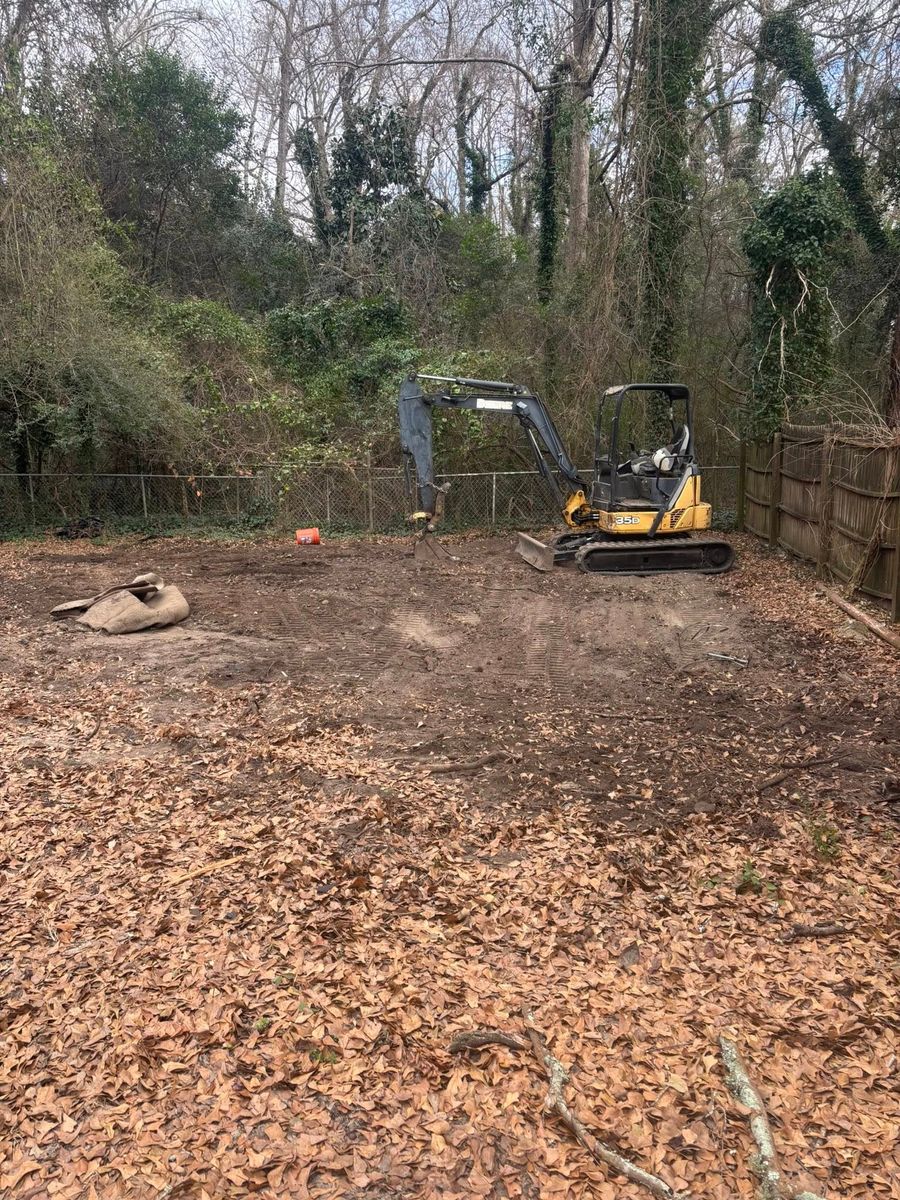 Brush Clearing for Mendoza Demolition Group in Unadilla, GA