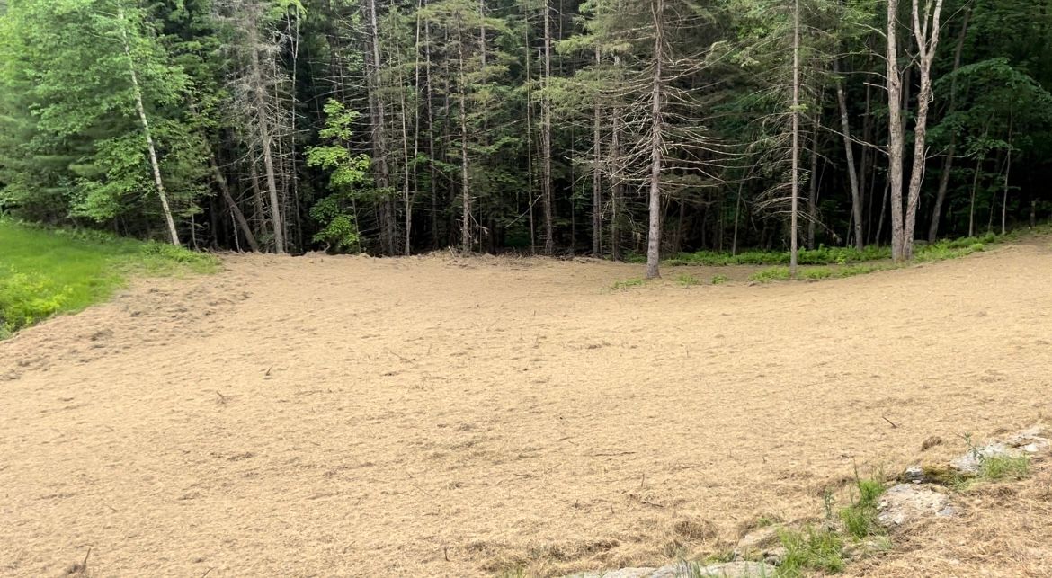 Land Grading for Andy Naylor Excavation in Johnson, VT