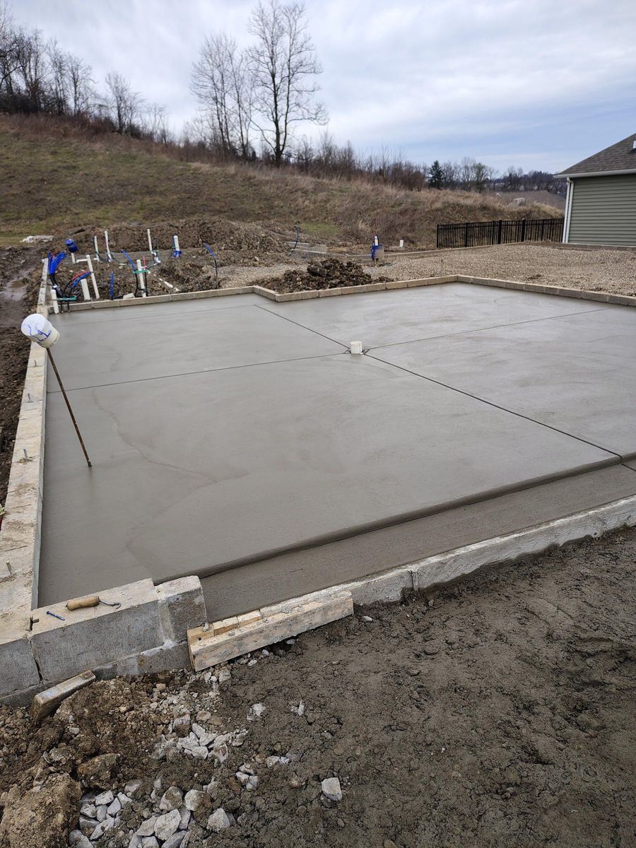 Concrete for Detwiler Landscaping & Concrete in Butler County, PA