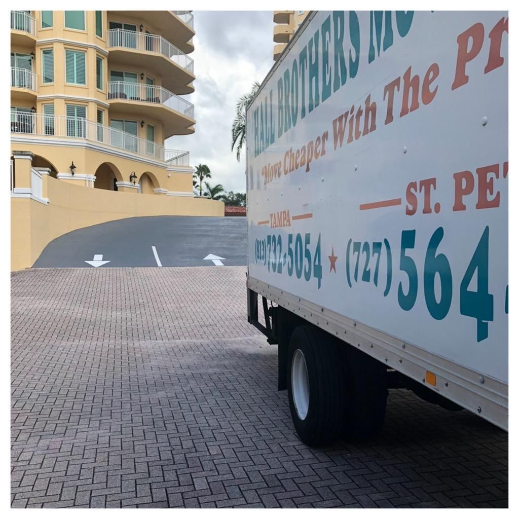 Commercial Moving for Hall Brothers Moving in Tampa, FL