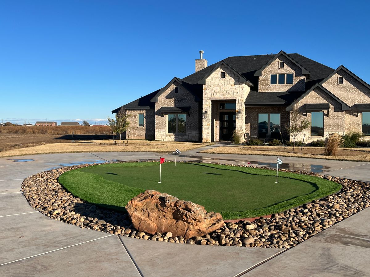 Landscape Installation for Cole Landscaping & Pools, LLC in Amarillo, TX