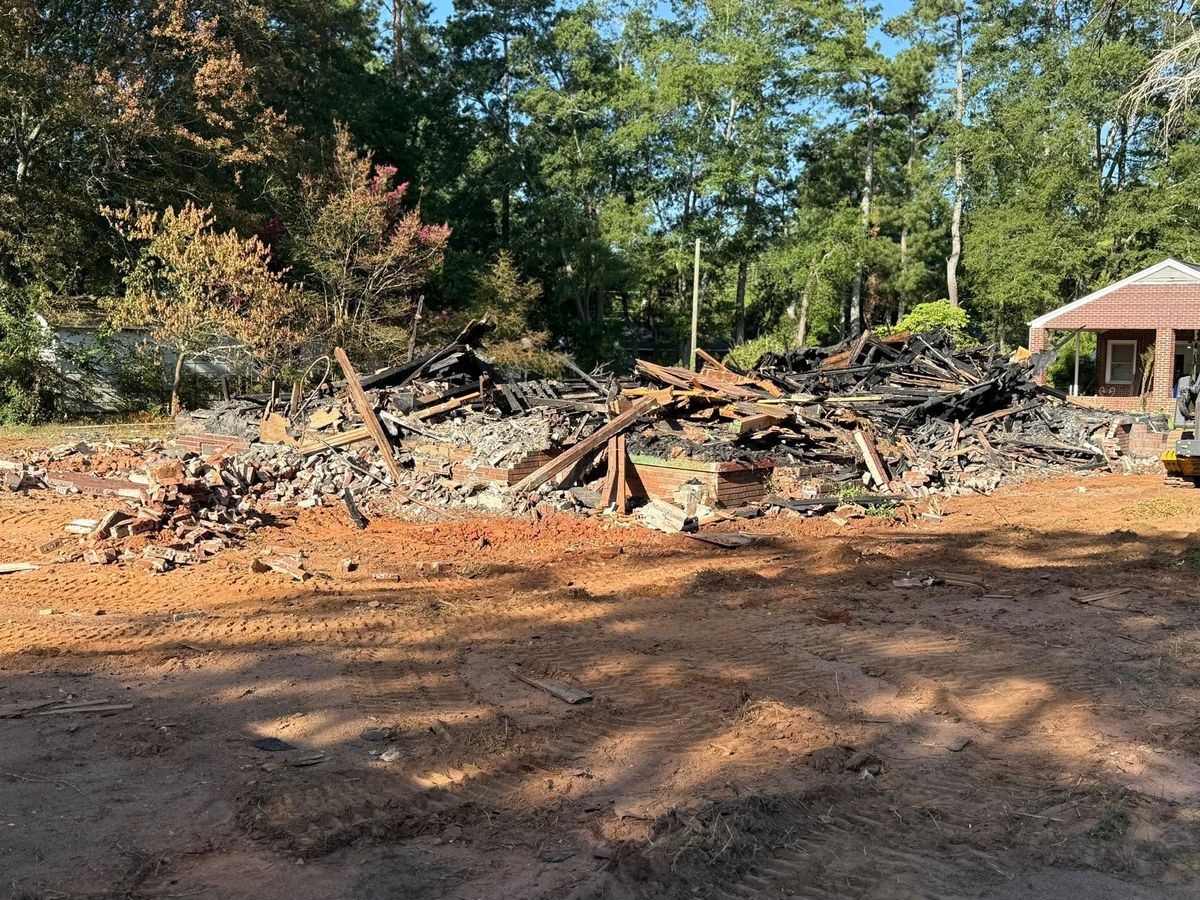 Land Clearing for Kelley Excavation & Land Services in Anderson, SC