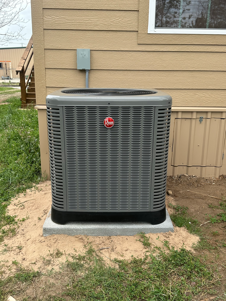 Installation of HVAC Systems for Isaac’s Air in Yoakum, TX
