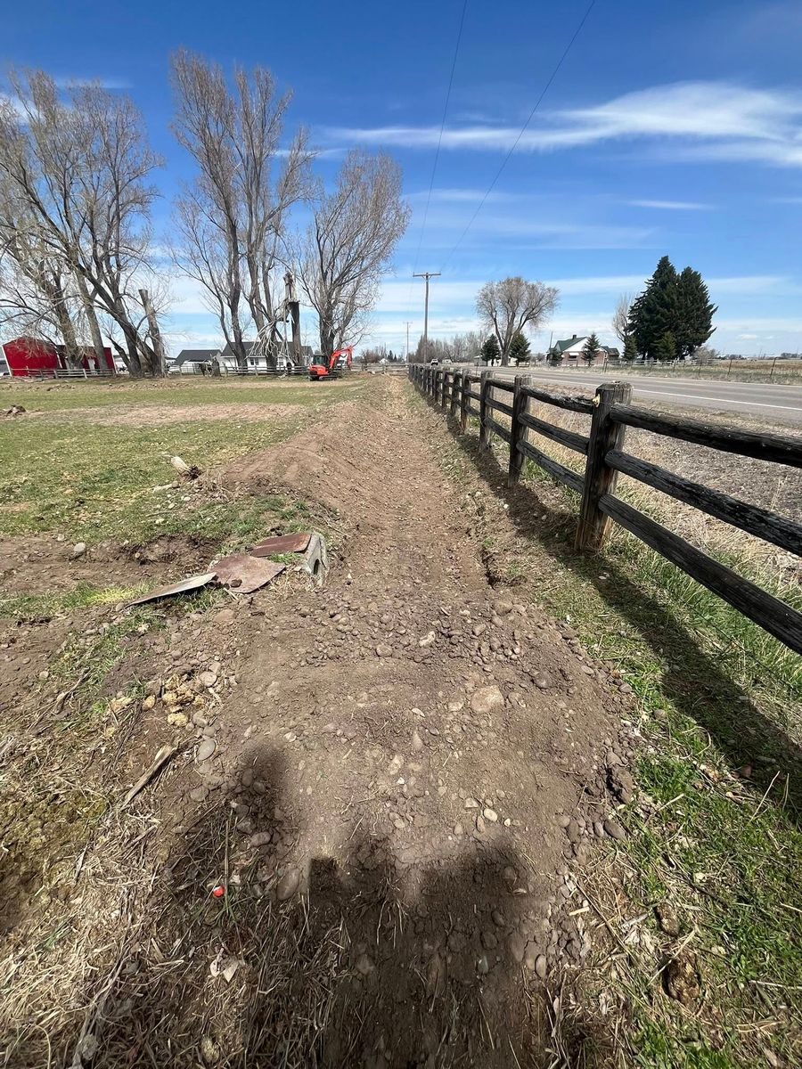 Land Clearing & Demolition for SilverStone Excavation in Rigby, ID