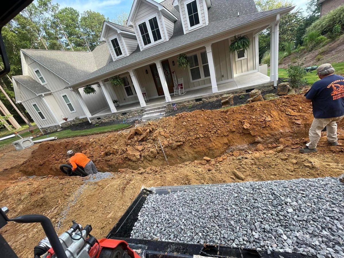 Residential & Commercial Excavation for Southern Land Improvements in Edgefield, SC