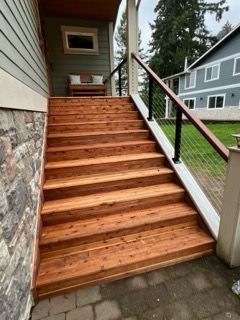 Deck & Patio Installation for Racketty Boom Construction  in Centralia, WA