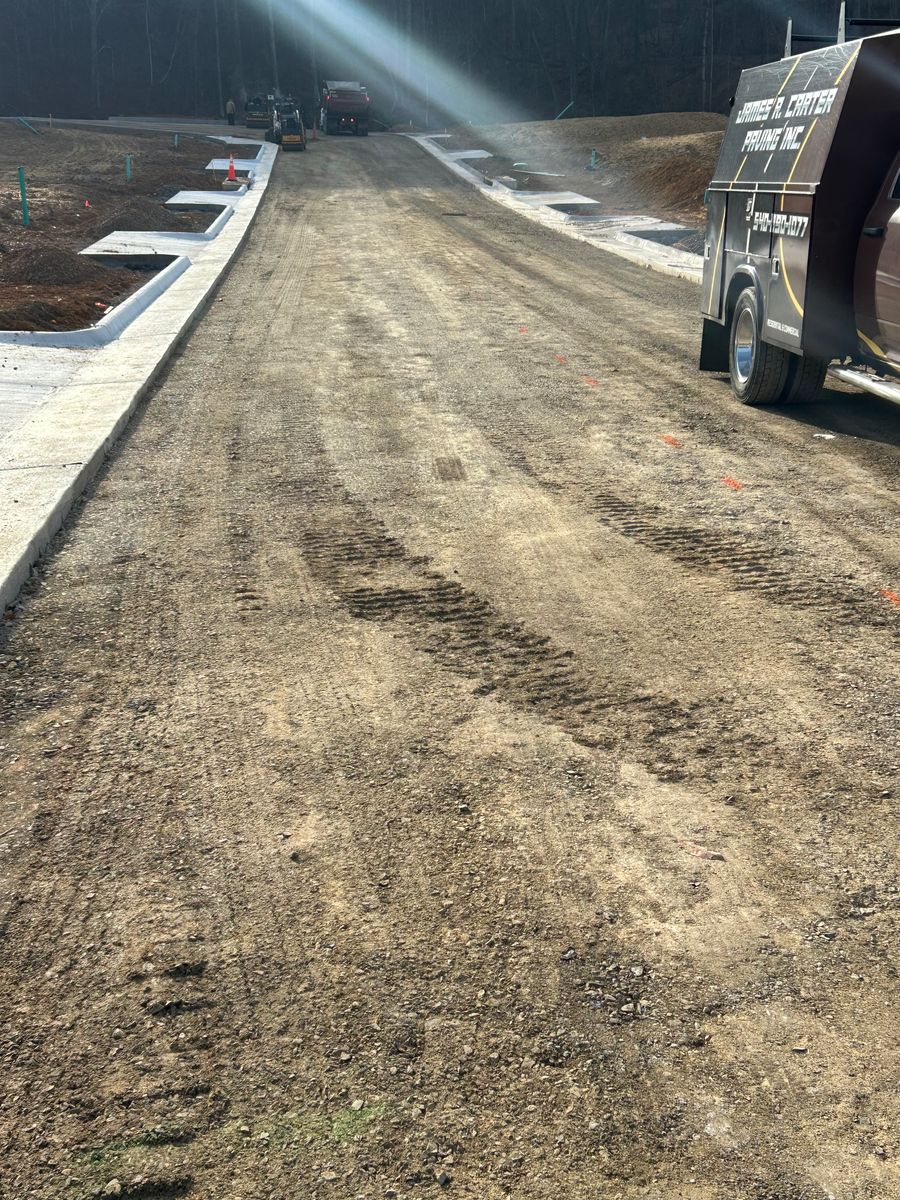 Paving for James R Carter Paving in Roanoke, VA