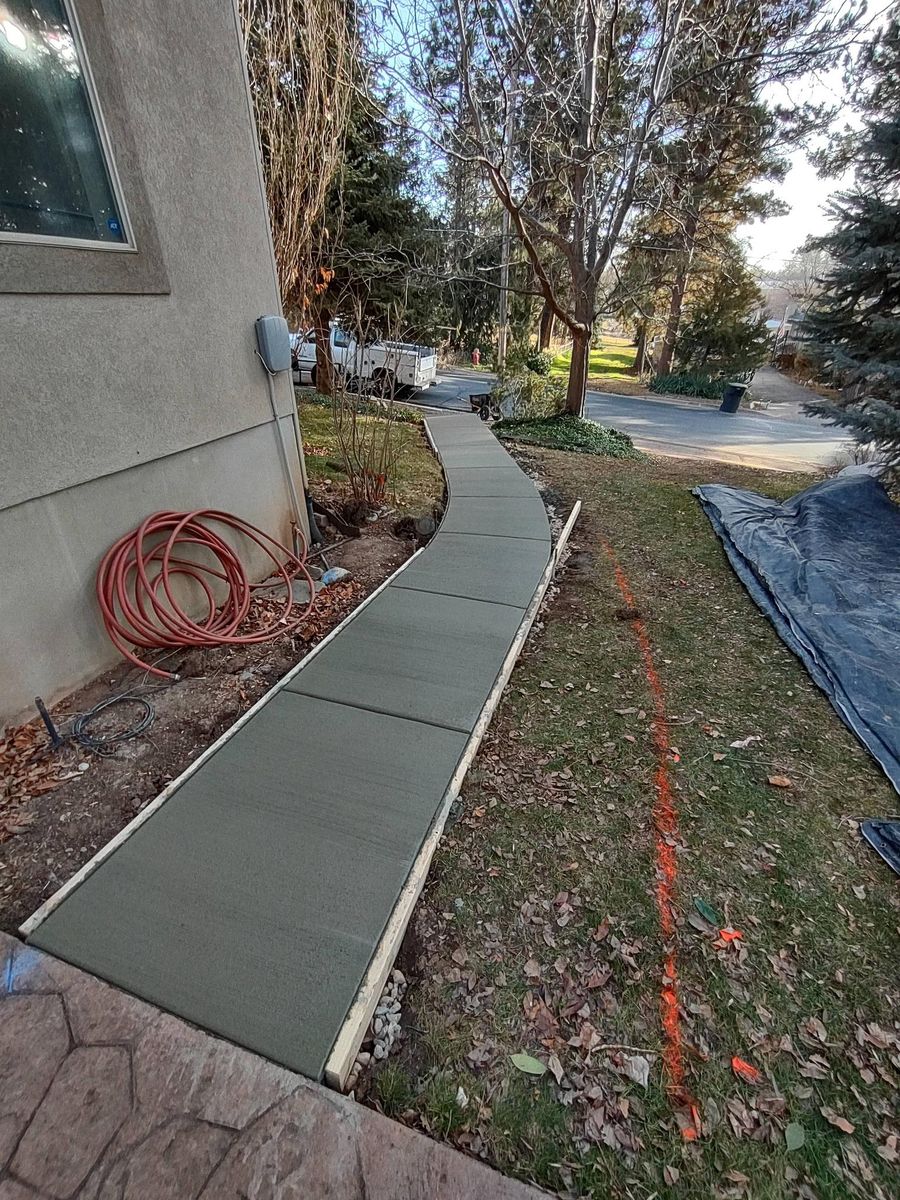 Concrete for CTE Concrete in Kaysville, UT