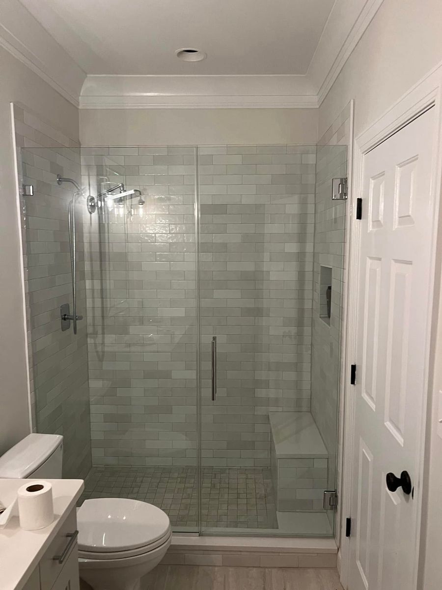 Bathroom Tiling Installation for Novo Tile Co. in Lillington, NC