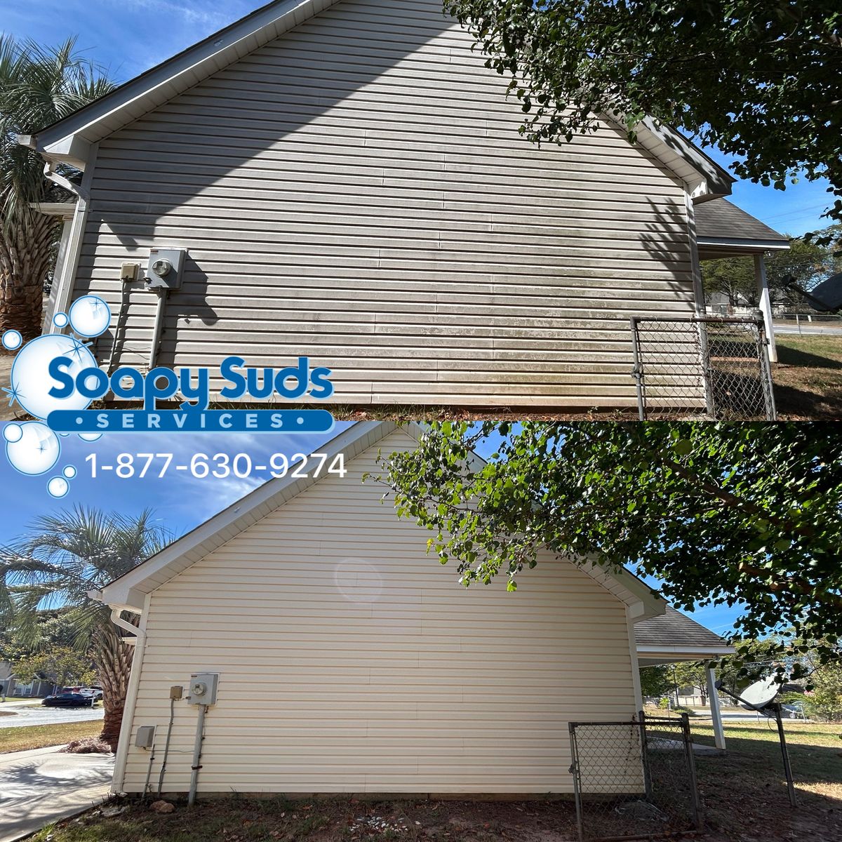 Pressure Washing for Soapy Suds Services Georgia in Perry, GA