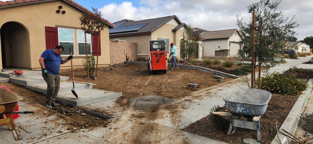Driveway Concrete Installation for Bravo Bros Group in Perris, CA