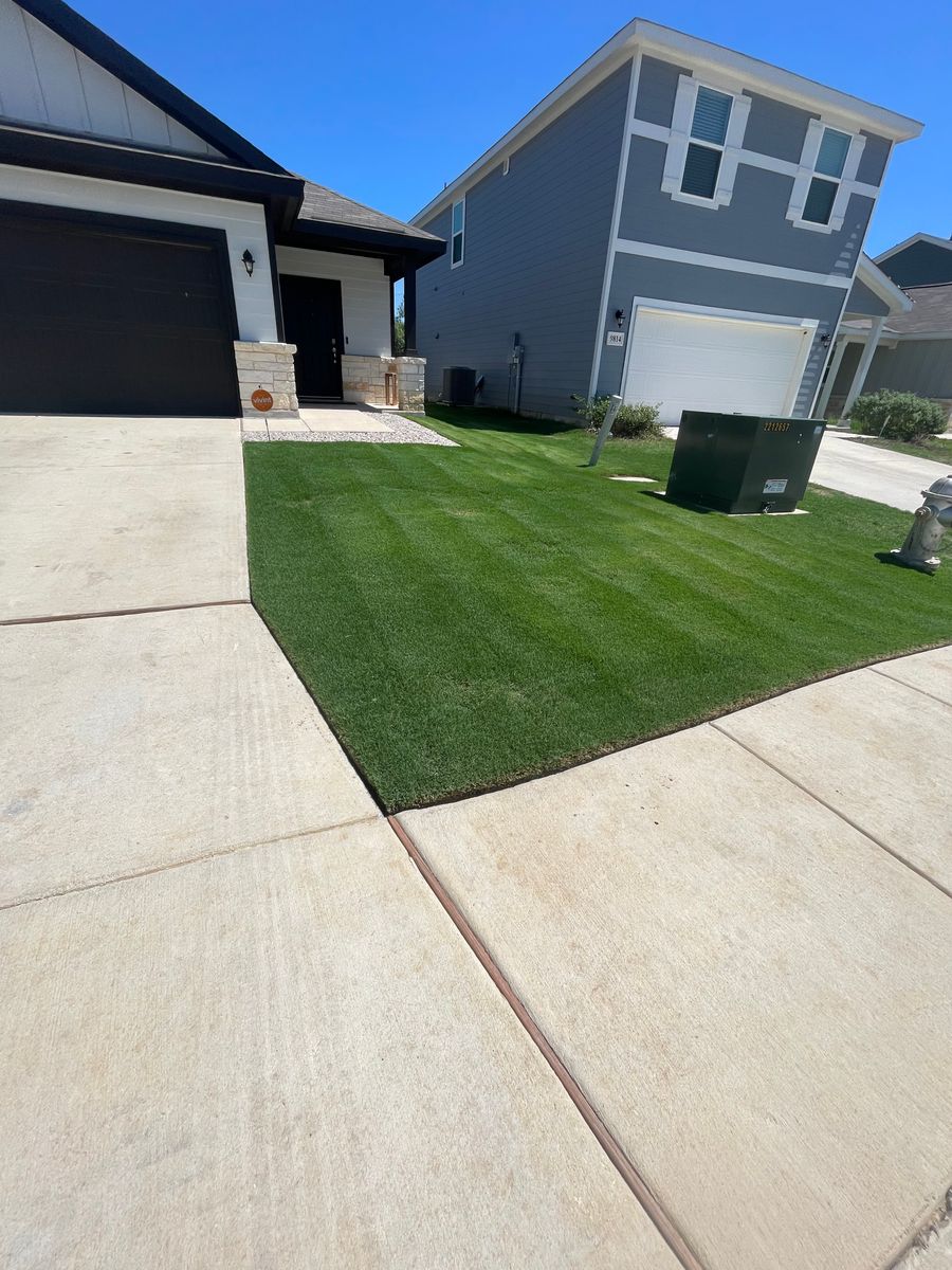 Sand Leveling for Alamo Turf Works in San Antonio, TX