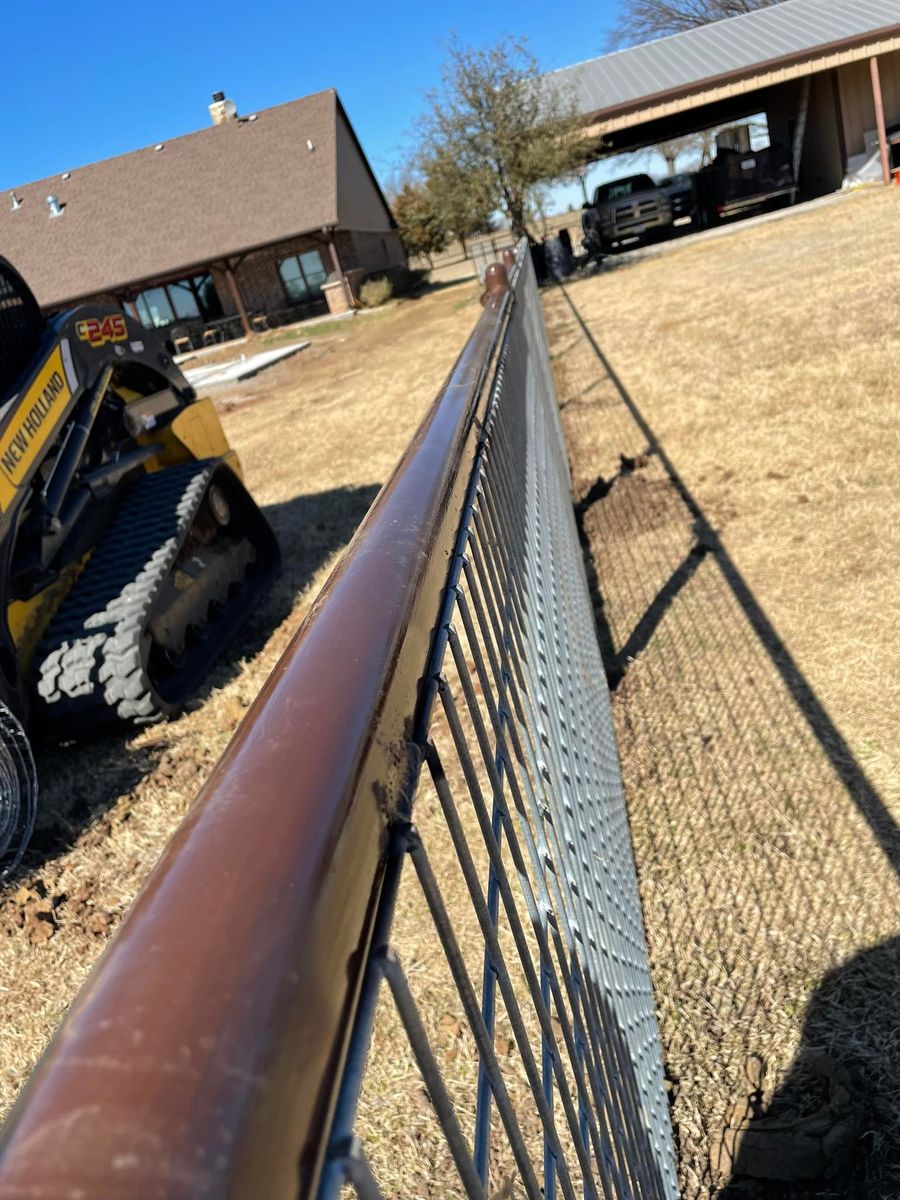 Pipe Fencing for Leatherneck Welding, LLC in Gainesville, TX