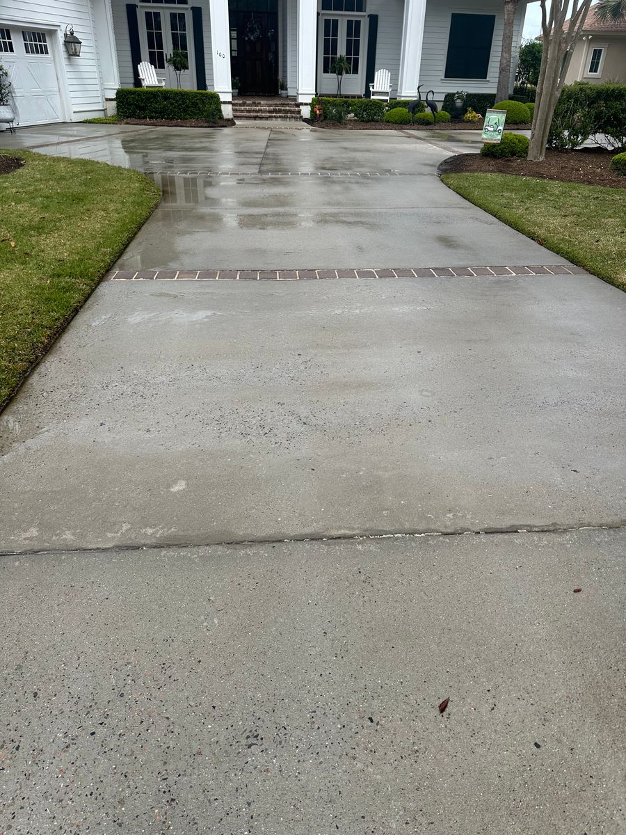 Driveway Cleaning for Premier Softwash in Bluffton, SC
