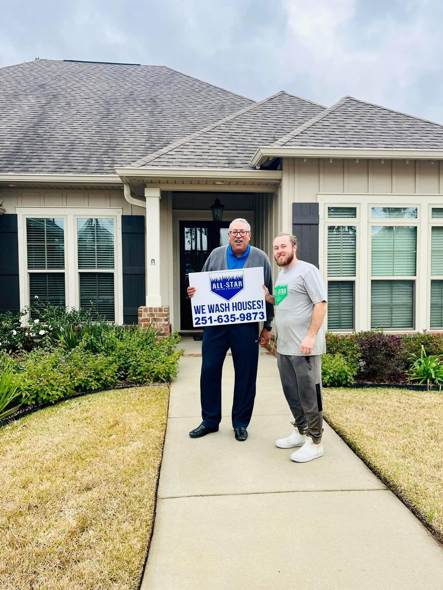 Pressure Washing for All-Star Lawn Care & Soft Washing in Mobile, AL
