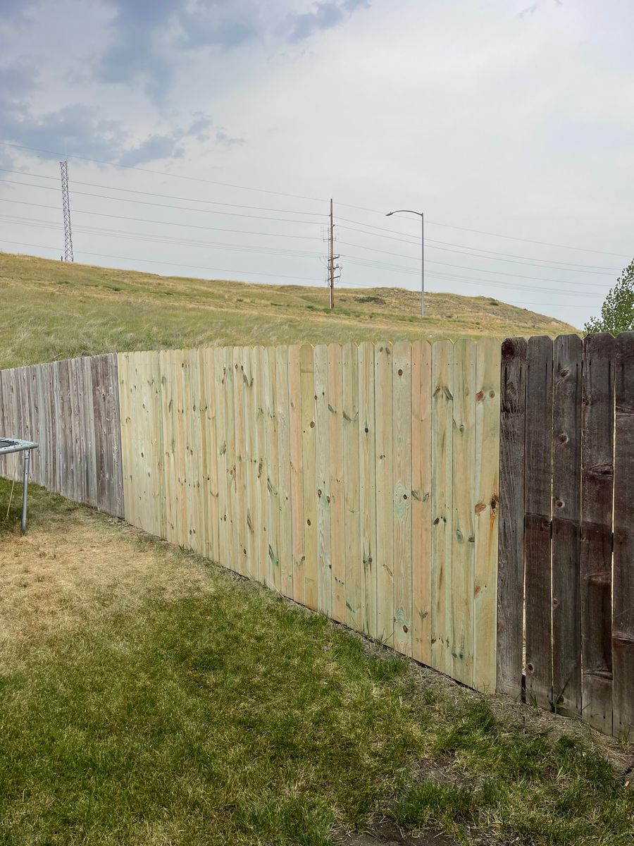 Fence Repair for DS Industries in Gillette, WY