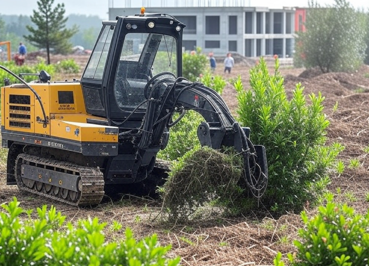 Site Preparation for Precision Pools & Excavation in Maurertown, VA