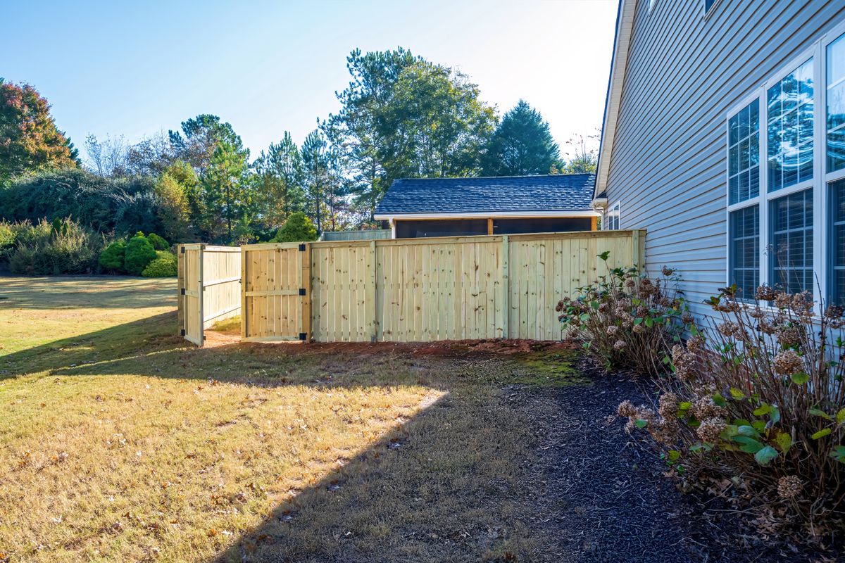 Rescreening Patios for City of Bridges Construction in Greenville, SC