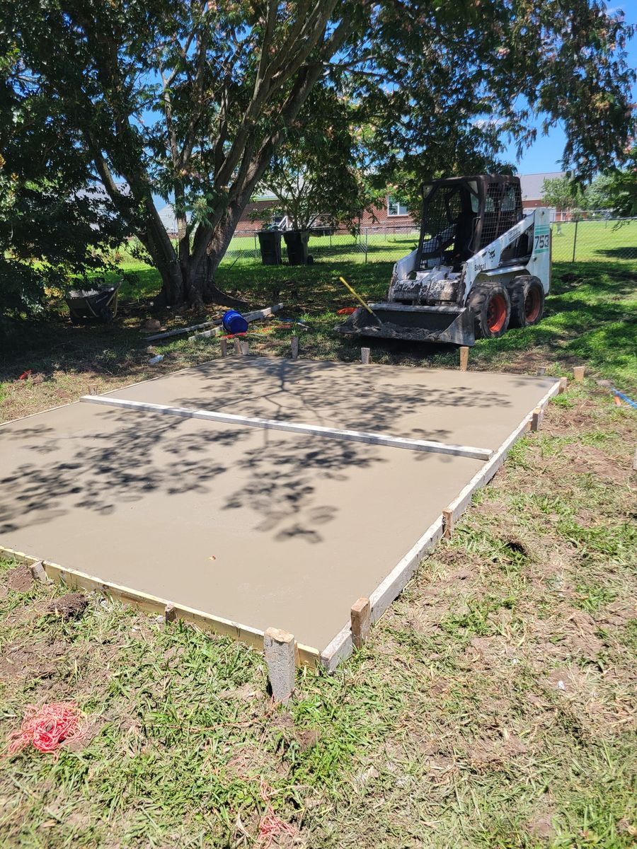 Patio Design & Installation for Burt Concrete Solutions in Raleigh, NC