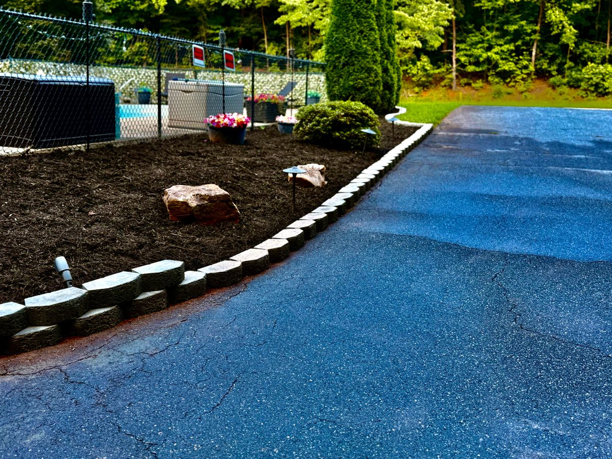 Landscaping for Quartz Creek in Claremont, NC