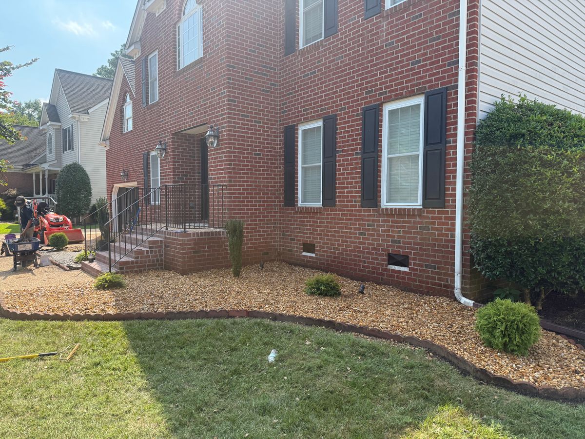 Mulch Installation for Three Brothers Lawn & Landscaping LLC in Yorktown, VA