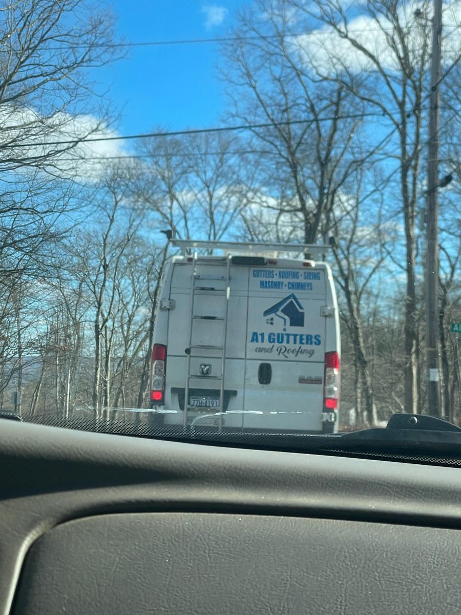 Residential Gutter Cleaning for A-1 Seamless Gutters in Greensburg, PA