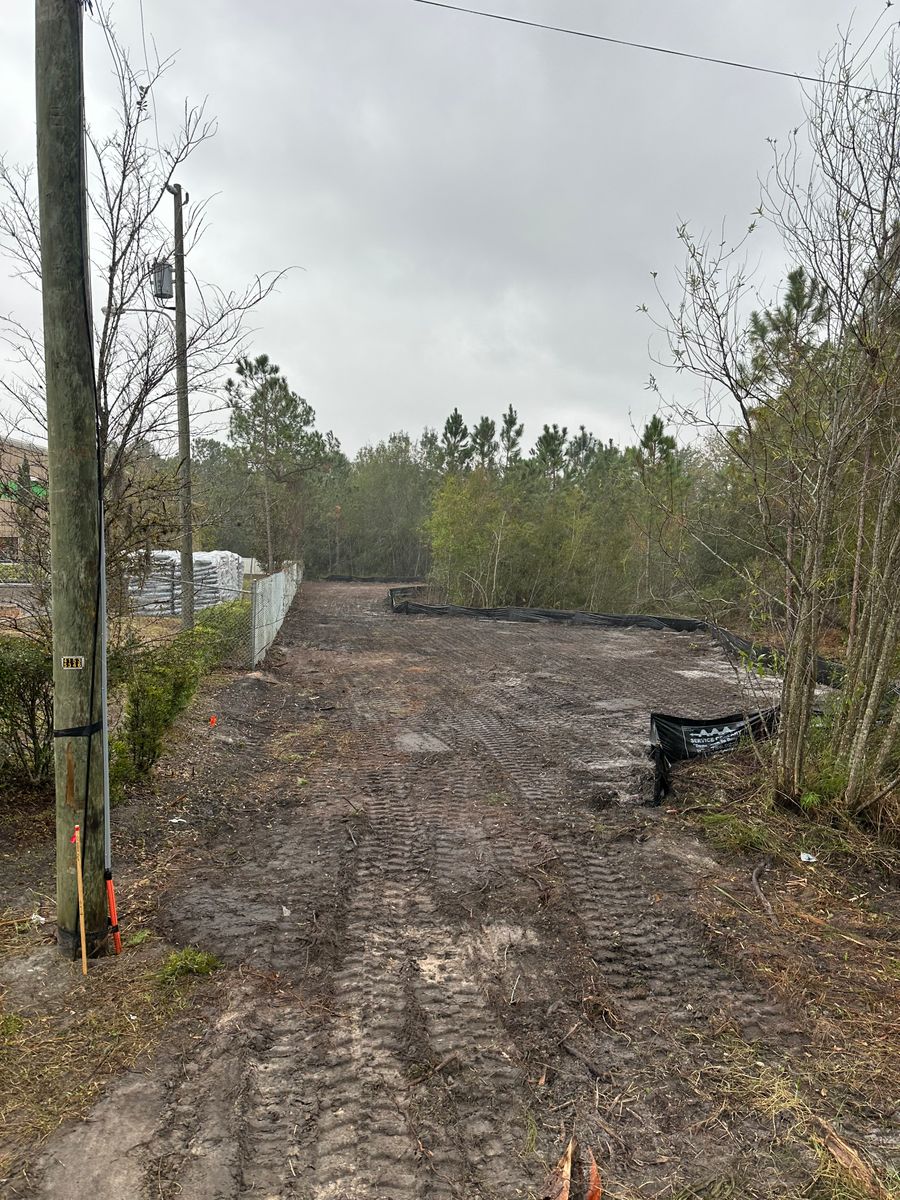 Land Clearing for POZ Property Solutions in Tampa, FL