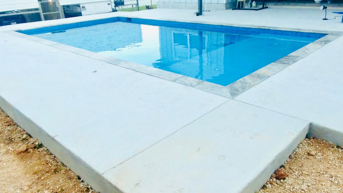 Concrete Pools for UBER FORCE in San Antonio, TX