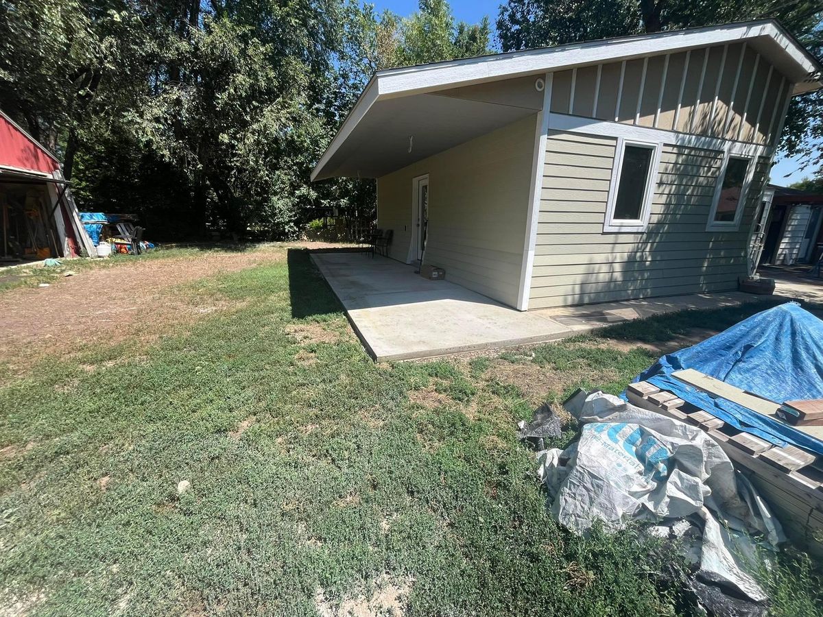 Patio Design & Installation for MRV Concrete in Castle Rock, CO