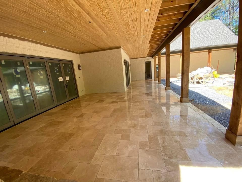 Pool Deck Paving for 123 Pool Renovations in Houston, TX