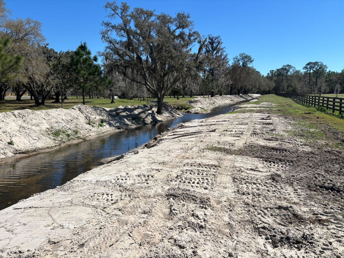 Site Preparation for Parker Land Services in Lakeland, FL