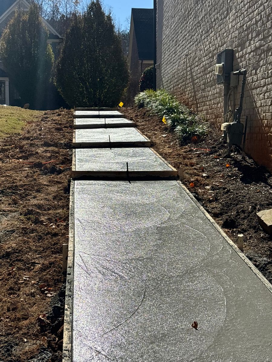 Concrete for A&A CONCRETE LLC in Lake City, GA