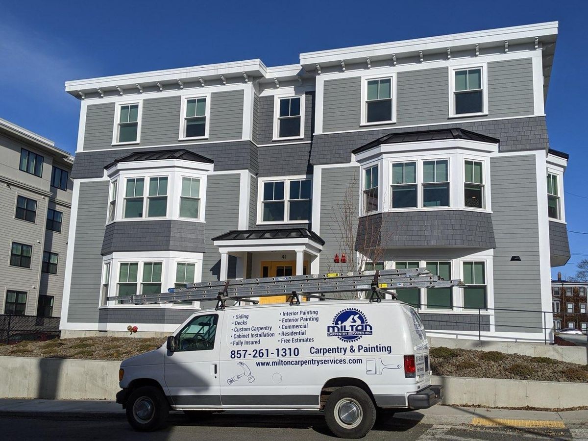 PAINTING (SECONDARY / SUPPORT SERVICE) for Milton Carpentry Services in Beverly, MA