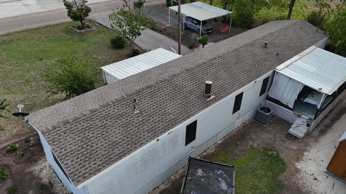 Roof repairs for Barcenas Roofing & Remodeling in San Saba, TX