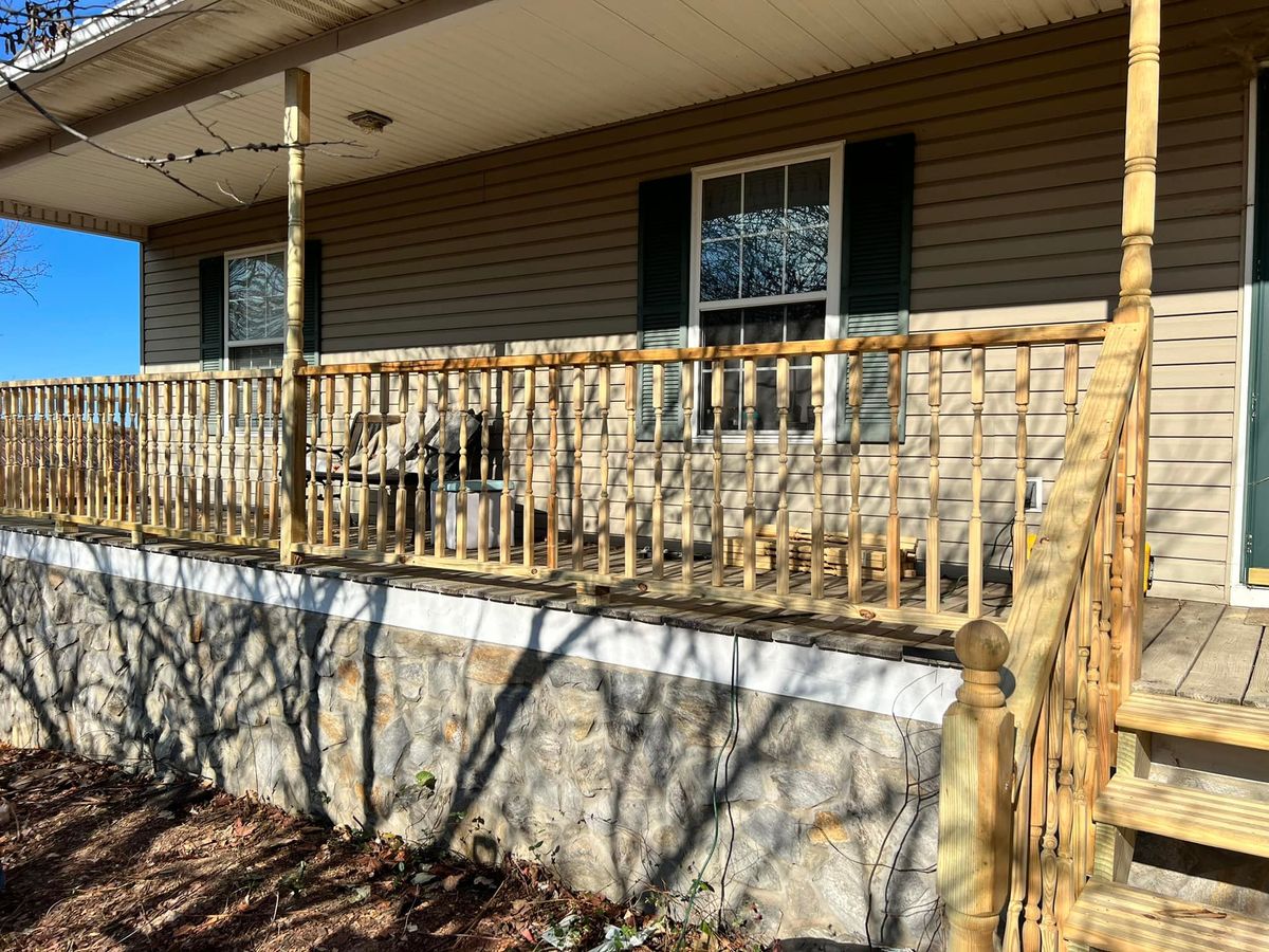 Deck & Patio Installation for Momos Construction in Piney Flats, TN