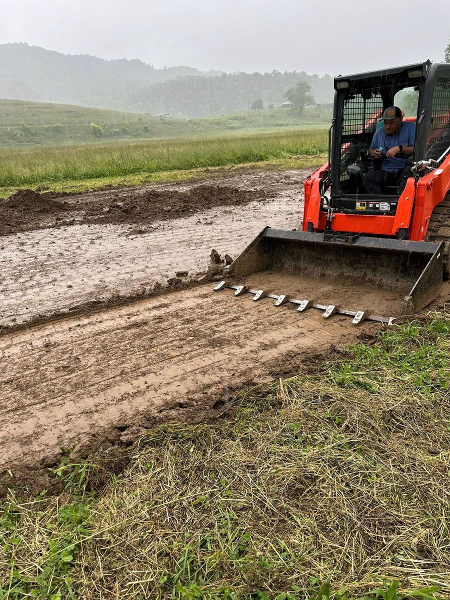 Skid Steer Work for Excavation Innovations in Rogersville, TN