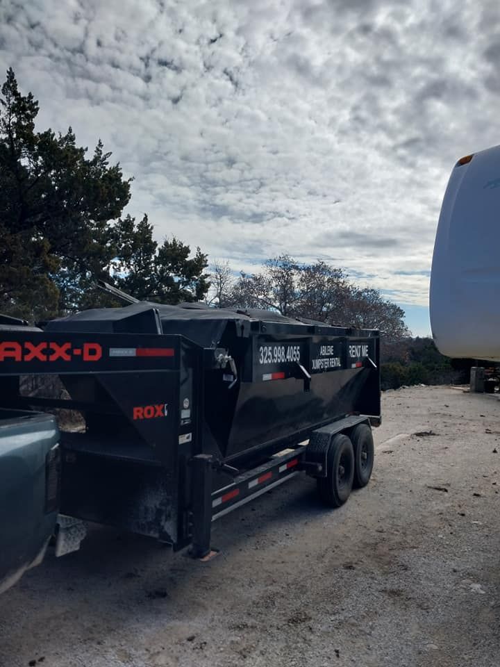 Dumpster Rental for Double T Homes in Abilene, TX