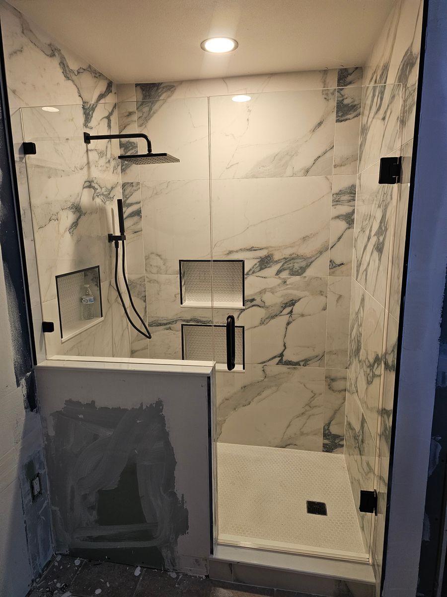 Installation Frameless Glass Enclosure for Shower for Southern Image in Rockledge, Florida